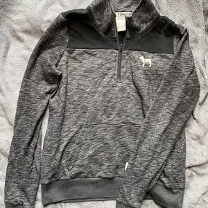 Victoria Secret quarter zip hoodie